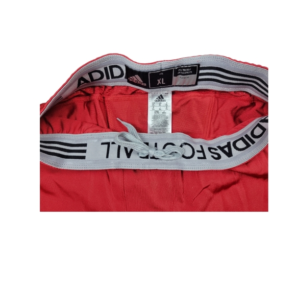 New Adidas Man Press Coverage Football Pants Size XL Red - Picture 9 of 12